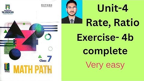 Class 7 math path exercise 4b | math path grade 7| te series| the educators school math |