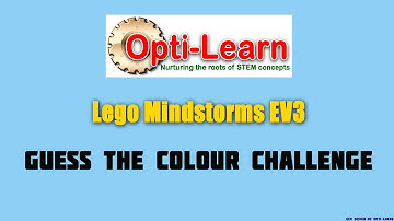 Lego Mindstorms EV3: Opti-Learn Guess The Colour challenge