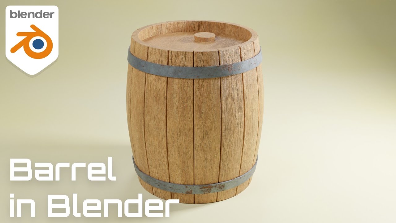 Barrel modelling | Blender modelling tutorial - YouTube
