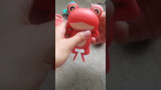 🐸oddly satisfying with pink frog cute #asmr #relaxing #kidsstation #asmrvideo #satisfying #shorts