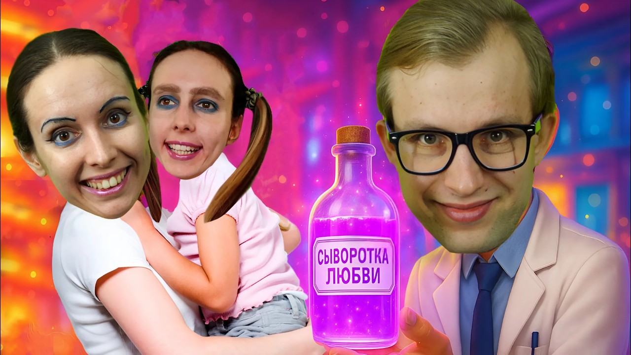 НЕЛЮБИМУЮ ДОЧЬ полюбили из-за сыворотки любви / Мыжсемья / Сальный Эчпочмак
