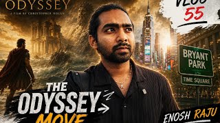 THE ODYSSEY movie review | AMC time square | Bryant Park NYC.