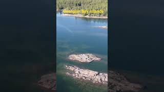 The landscape of Georgian Bay Islands.