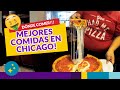Dónde COMER EN CHICAGO! 🤑🤤¿La mejor pizza del mundo? 🧐Nutella cafe! Hot dogs y más!
