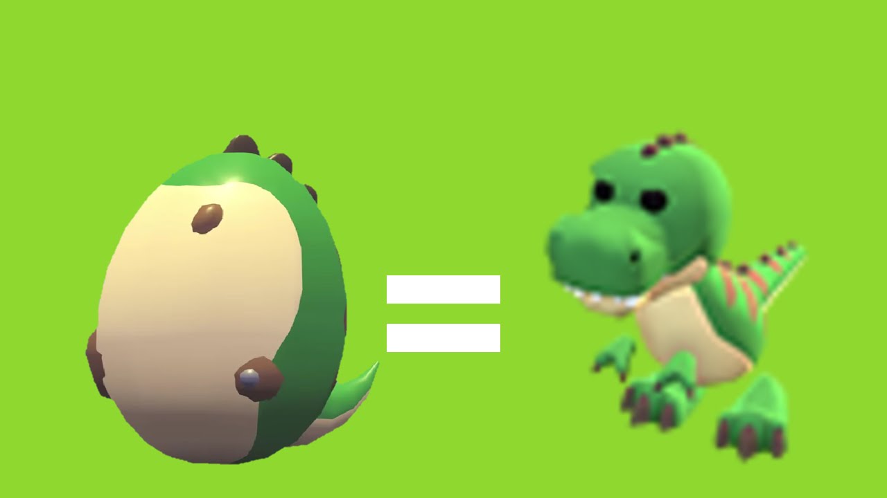 Hatching A T-Rex In Adopt Me!