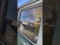 Pop out window installed on a 1965 vw bus #vwbus #vwlife #johnhasabus