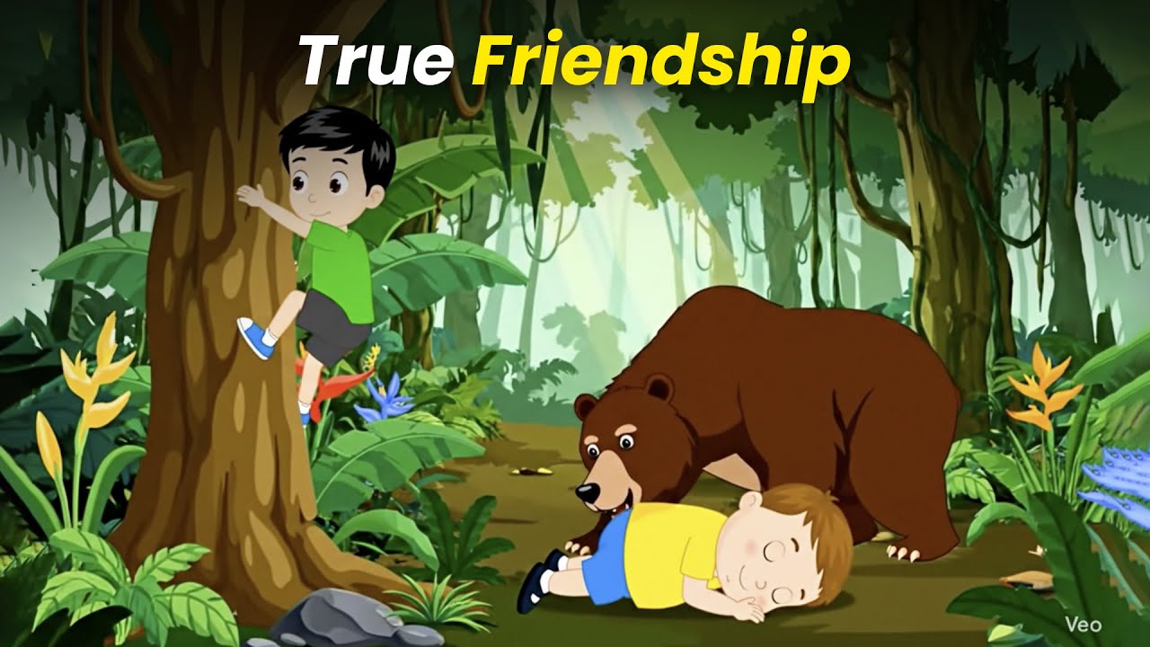 True Friendship Story in English | Kids Moral Story" - YouTube