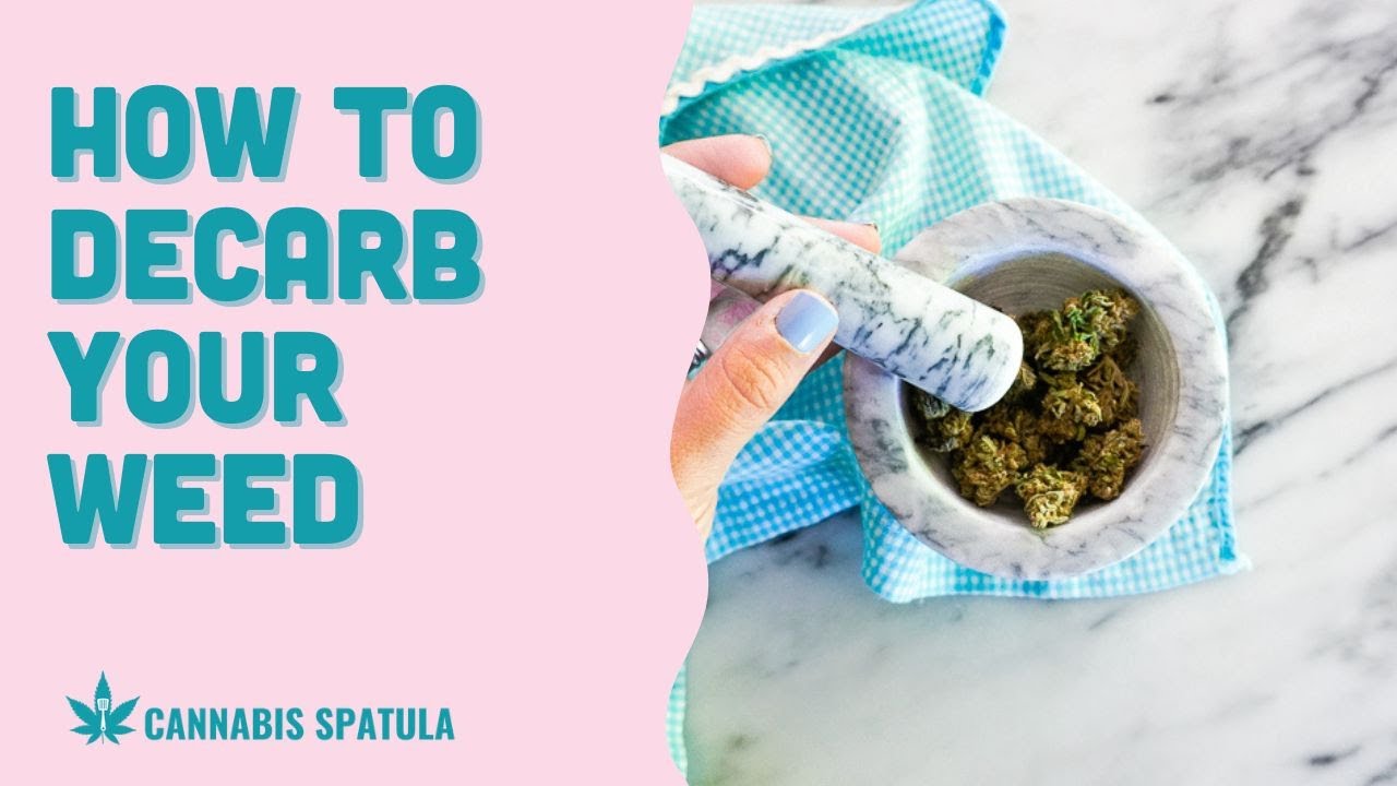 How to Decarb Your Weed, Cannabis Spatula - YouTube