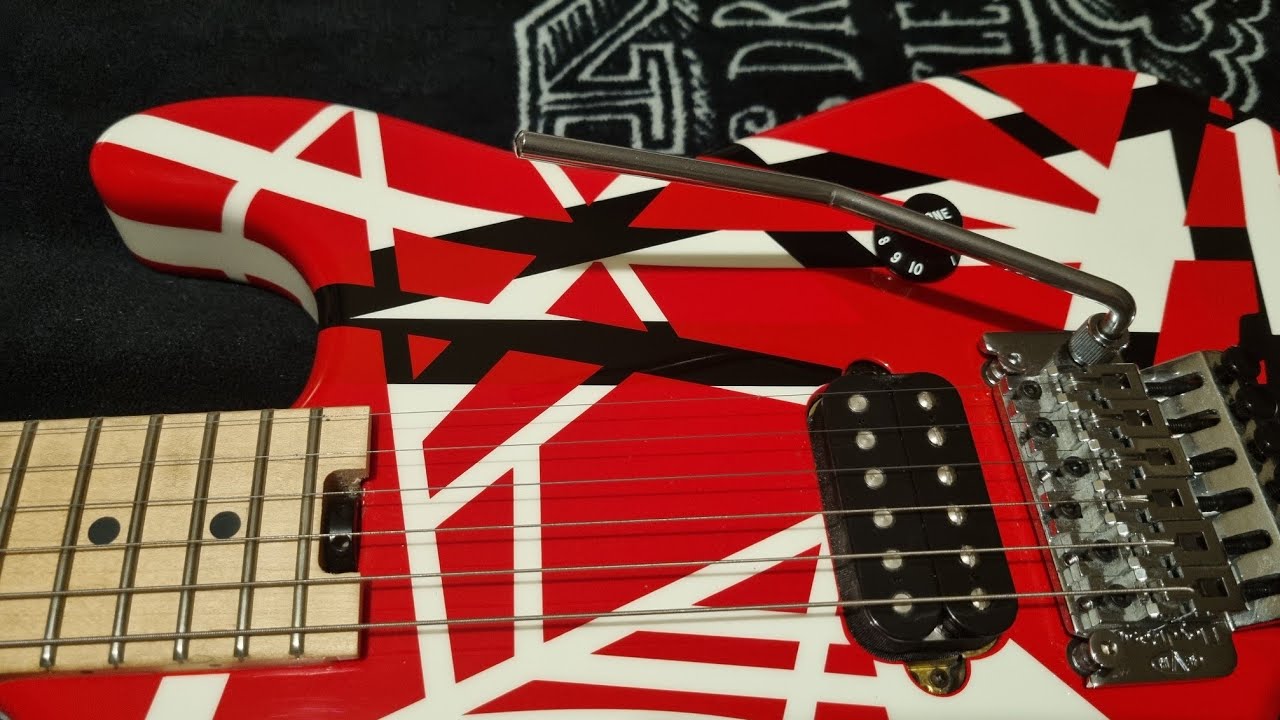 Evh Guitars , The 4 in my collection A wolfgang standard, 2 striped
