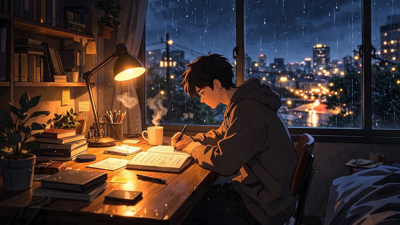 Late Night Study Flow 📚🌧️ | 30 Min Chill Hip Hop Beats to Relax & Focus | A Soulmade Release 