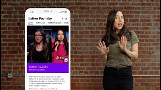 What's all this buzz about a new mobile browser? esther shows off the
features that make cake best browser for your phone— swiping through
results, choos...