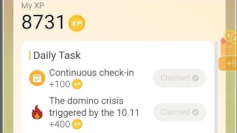 Bee Network update (Claim XP point) and avoid being disqualified
