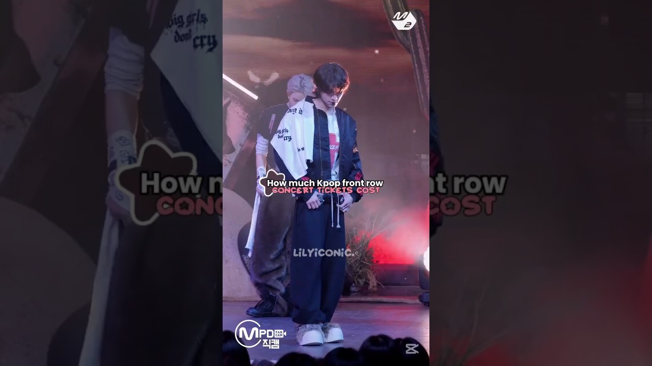 How much Kpop front Row Concert Tickets Cost 😵‍💫 