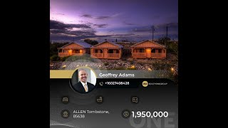 Check out my listing Listing Address: 787 E ALLEN Street, Tombstone AZ 85638