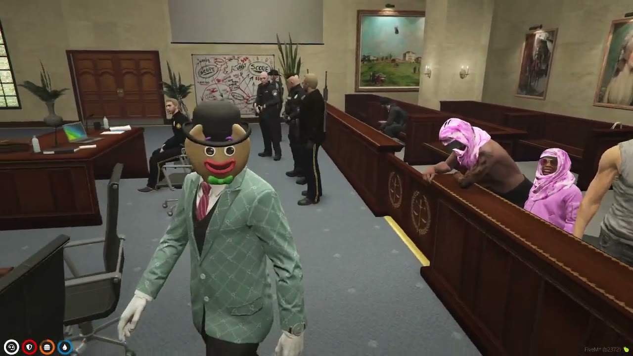 Marty and Wrangler go at it