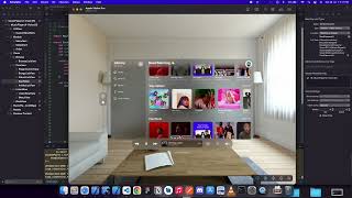 Music Player UI App - VisionOS screenshot 4