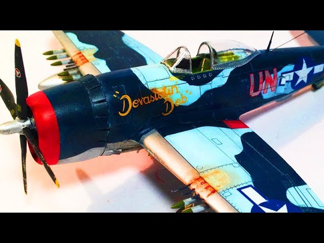 P-47M THUNDERBOLT || REVELL 1/72 || SCALE MODEL || STEP BY STEP