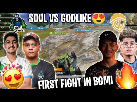 Team SOUL vs GODL FIRST time after BGMI unban😍🔥🔥 #bgmihighlights # ...