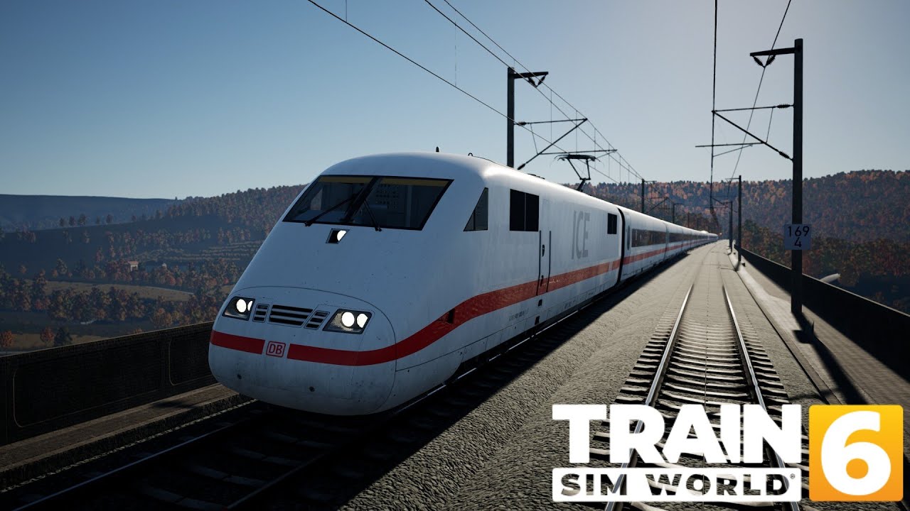 DB ICE1 Basel SBB to Berlin Ostbahnhof - Train Sim World® 6