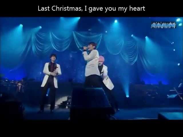 Super Junior KRY Silent night + Feliz navidad + Last christmas Special Winter Concert acordes