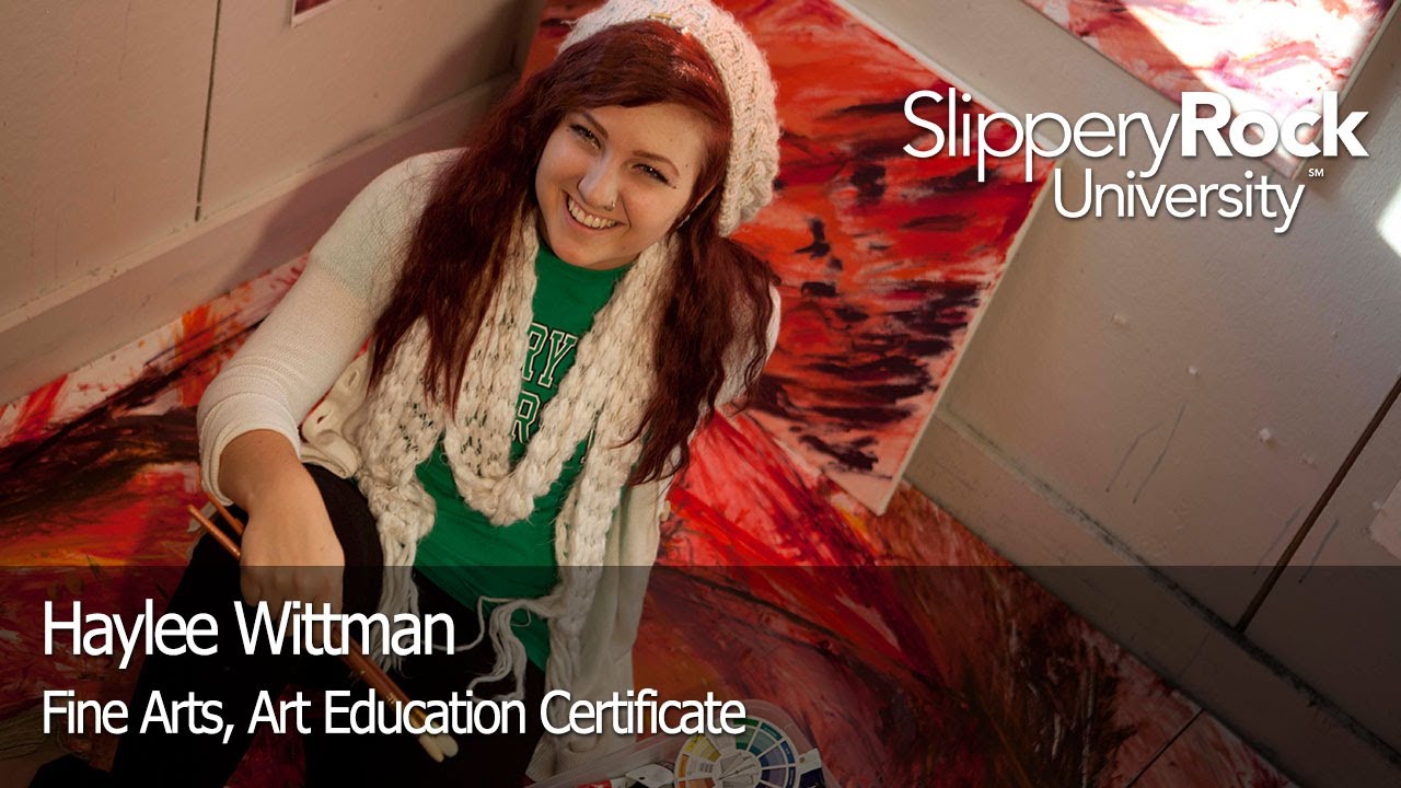 SRU Success Stories - Haylee Wittman, Art Education Major