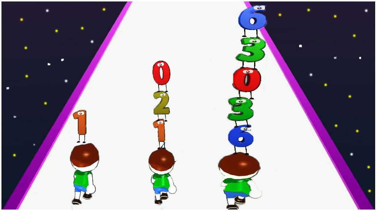 Digit Run ! - Gameplay Walkthrough - Levels 1-20 - YouTube