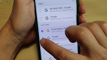Galaxy S10 / S10+: How to Clear Internet History