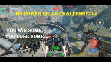 War robots – No power cells challenge + Strange gameplay! WR Gameplay