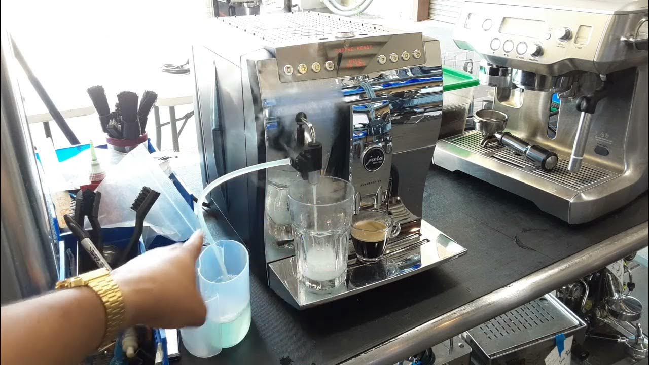 Leaking Jura Impressa z6 5921 test YouTube