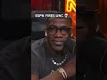 ESPN Fires Unc #nfl #shorts #shannonsharpe