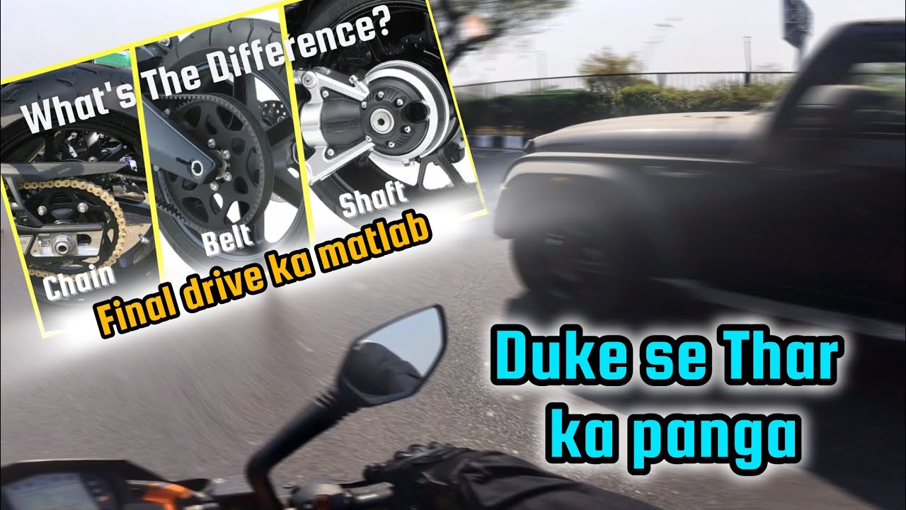 The secret advantages and disadvantages of motorcycle final drives 