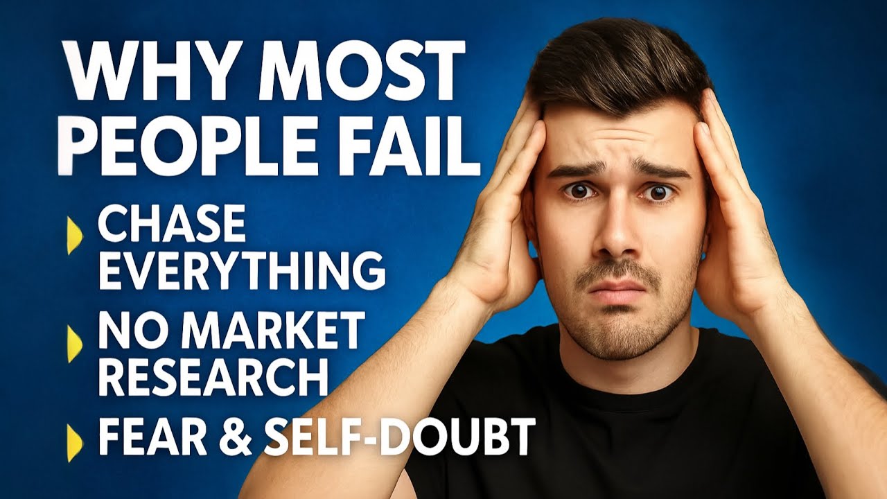 Why Most People FAIL at Making Money Online 😓 (Avoid These 3 MISTAKES!)