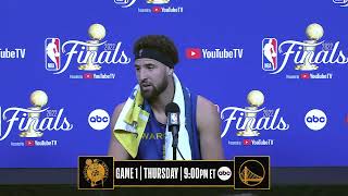 LIVE: Golden State Warriors 2022 #NBAFinals Presented by YouTube TV |  Game 1 Media Availability