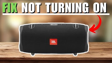 JBL Xtreme 2 Not Turning On - How To Fix