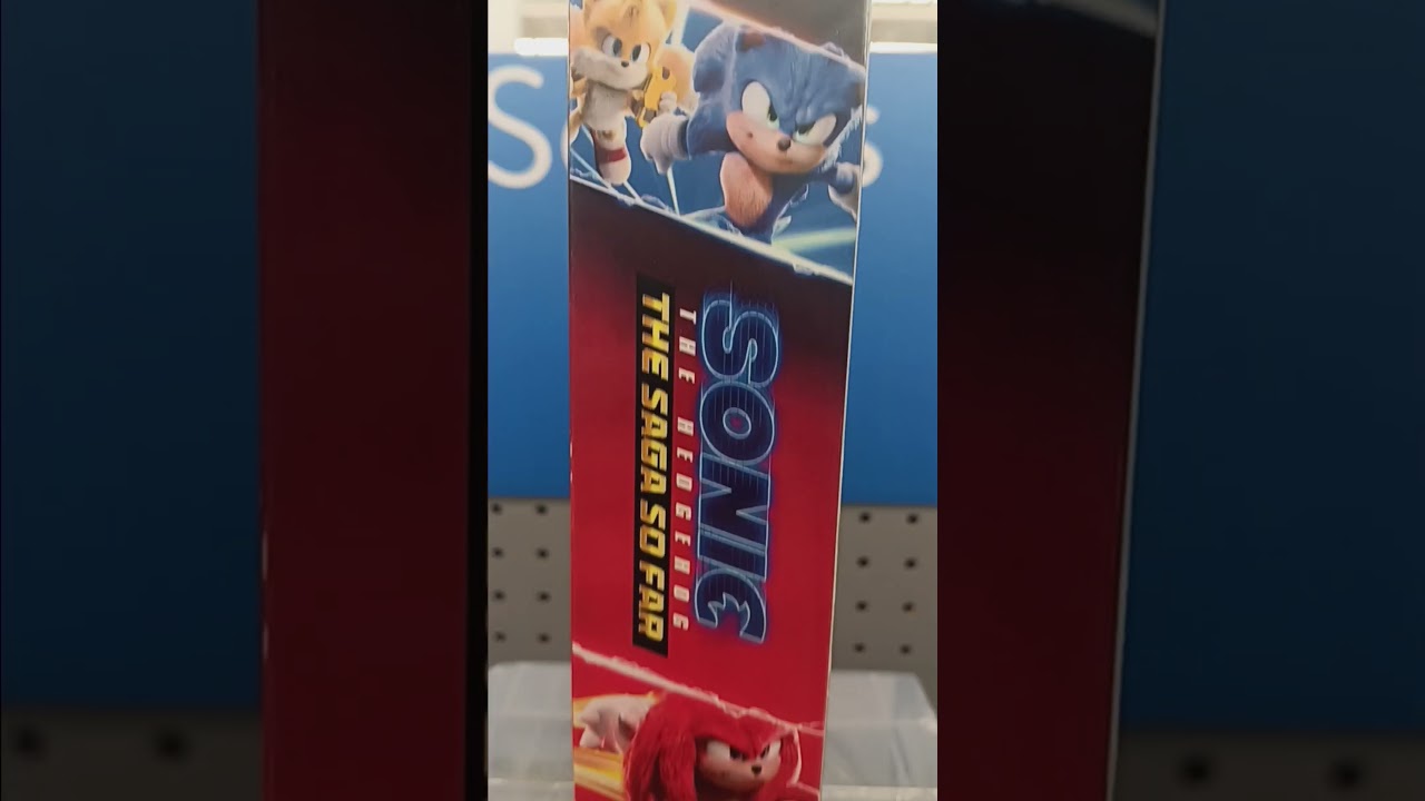 Sonic Movie The Saga So Far DVD At Walmart