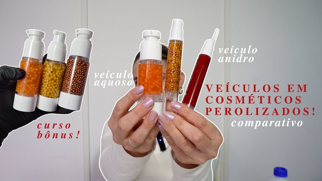 COMPARANDO VEÍCULOS DE COSMÉTICOS PEROLIZADOS!