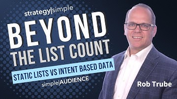 Beyond the List Count: Why Intent Data Changes Everything!