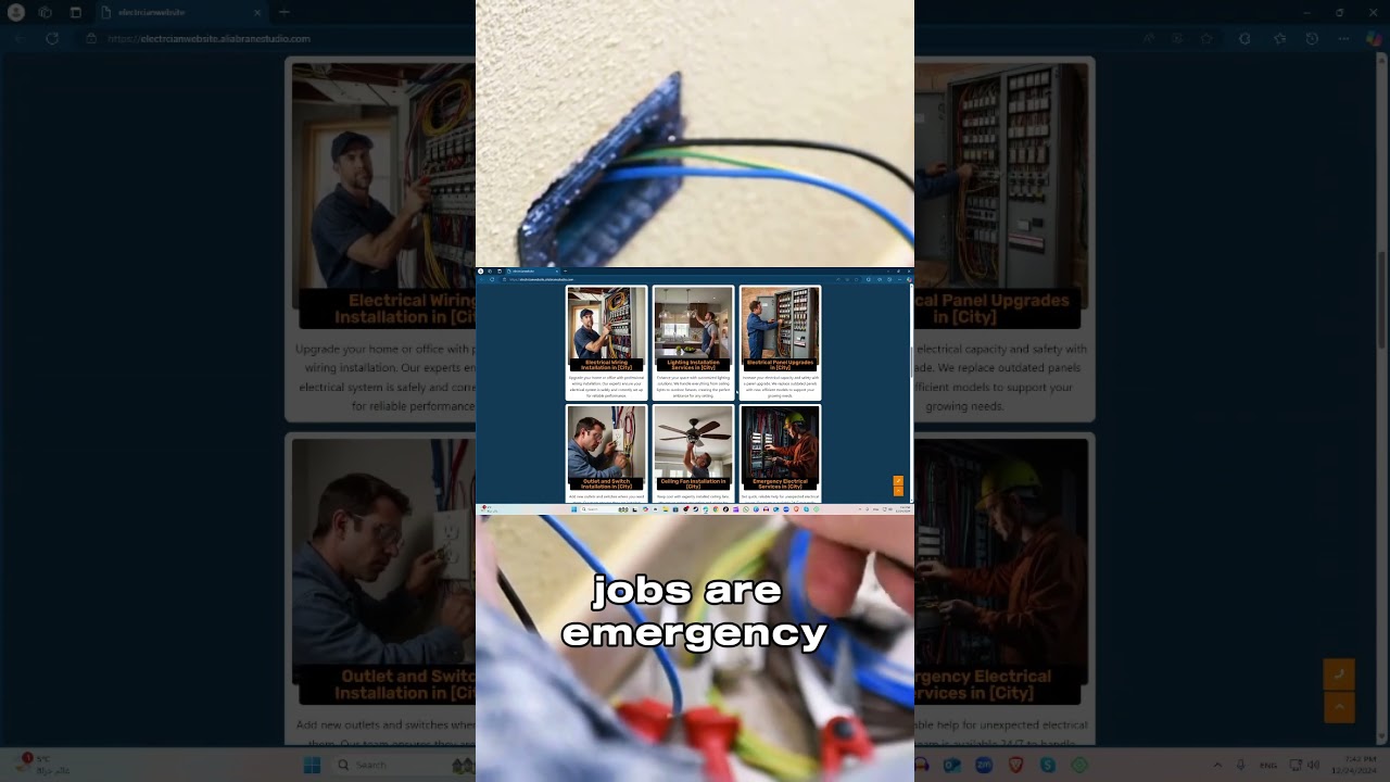 Electrical Services Company Website That Will BLOW Your Mind!