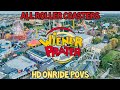 Wiener Prater - All Roller Coasters HD On-Ride POVs