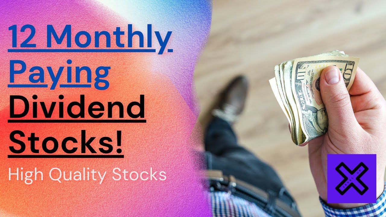 12 Monthly Paying Dividend Stocks ! (Buy for Passive YouTube