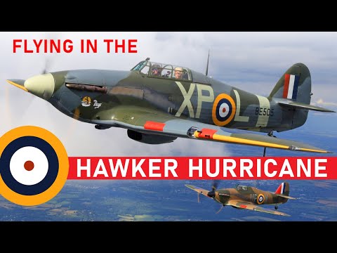 Fliegen im Hawker Hurricane