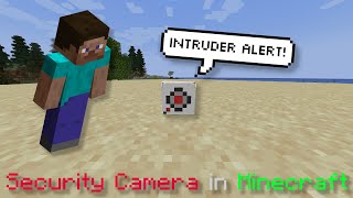 Security Cameras in Minecraft! [DataPack] screenshot 3