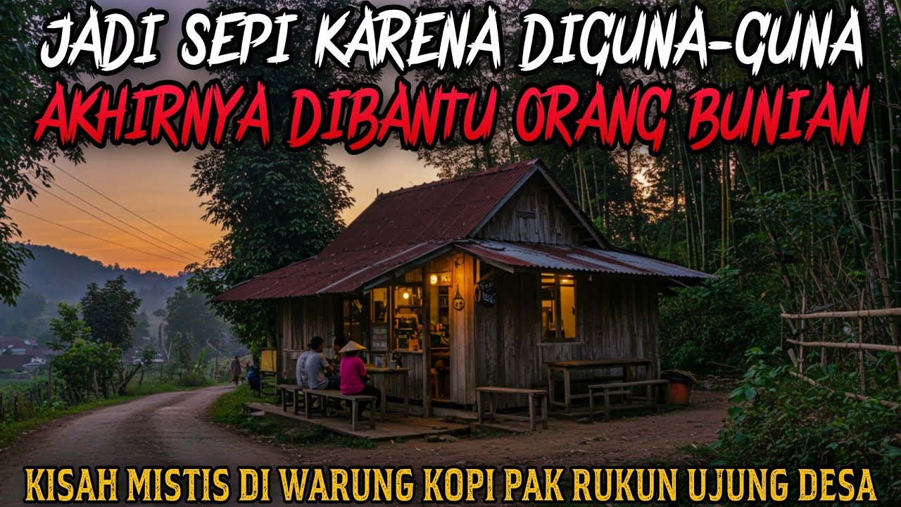 WARUNG JADI SEPI KARENA DIGUNA-GUNA, DIBANTU KAUM BUNIAN - cerita mistis