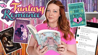 Reading YOUR Recommendations 🧚⚔️ Fantasy x Romance Books Vlog
