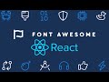 How to use font awesome icons in react js easy method