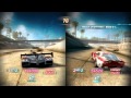 Split Second Velocity Split Screen survival gameplay 