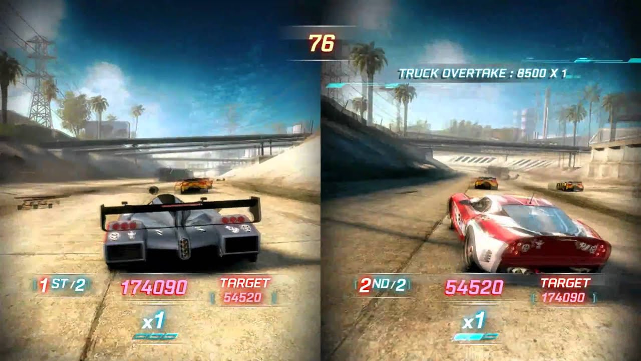 Split Second : Velocity Split Screen [survival gameplay] HD - YouTube