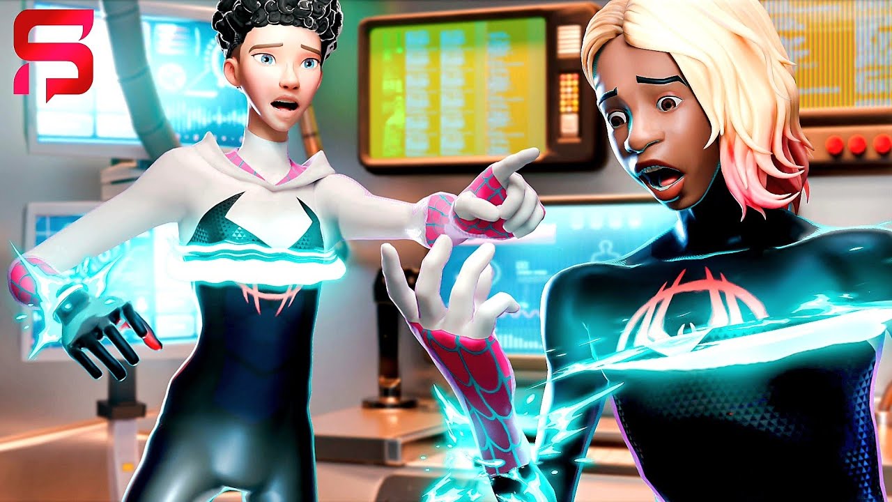 Miles Morales SWAP BODIES with his GIRLFREIND for 24 HOURS.. Fortnite Spider-Man