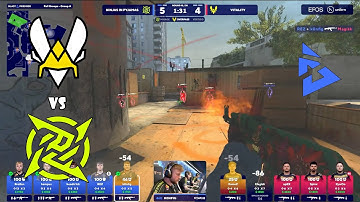 WINNER QUALIFY FINAL!  VITALITY vs NIP - HIGHLIGHTS - OVERPASS - BLAST Premier Fall - CSGO 2023