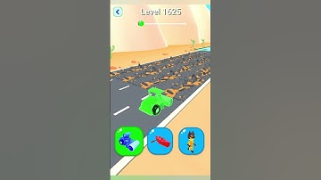 Shape Shifting 2 GAMEPLAY Level No - 1625 Walkthrough - New Update Car Racing #ShapeShifting #shorts